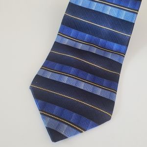 Men's Blue Silk Tie